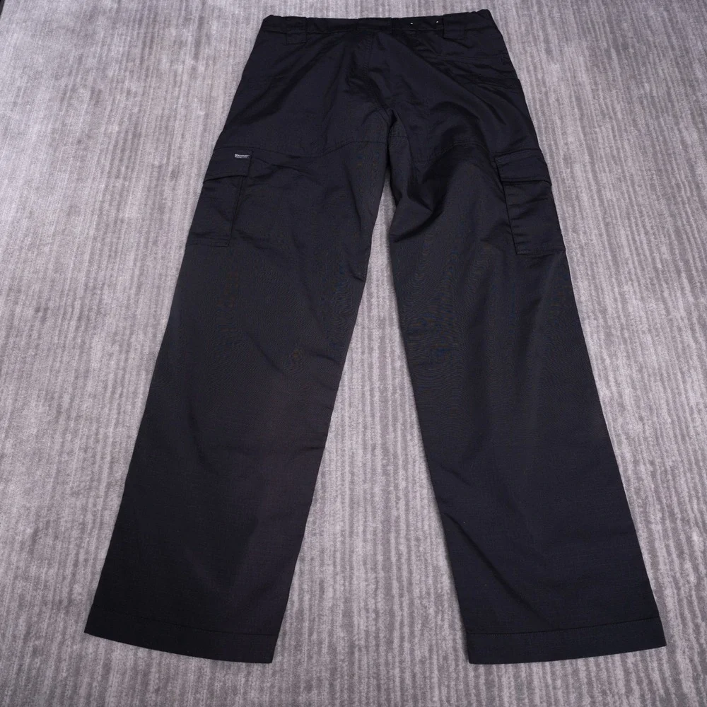 Blackhawk Tactical Pants Mens 36/32 Black Good Lightweight Ripstop Cargo